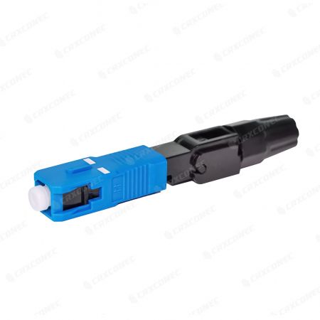 sc upc fast connector for 0.9mm fiber cable